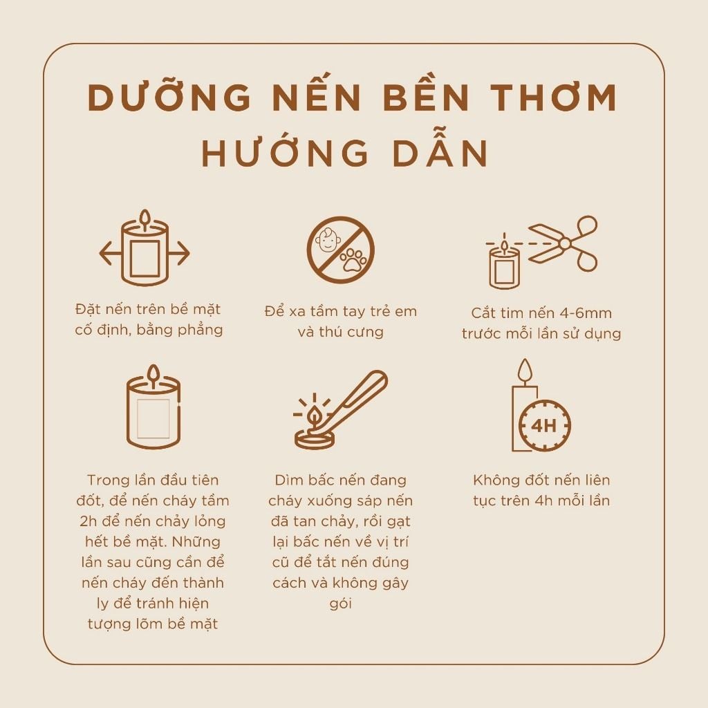  Combo 2 Nến Thơm Cao Cấp Lasmo Hương Cà Phê Robusta và Bánh Quy Bơ 60gr Dành Cho Phòng Vừa Và Nhỏ 
